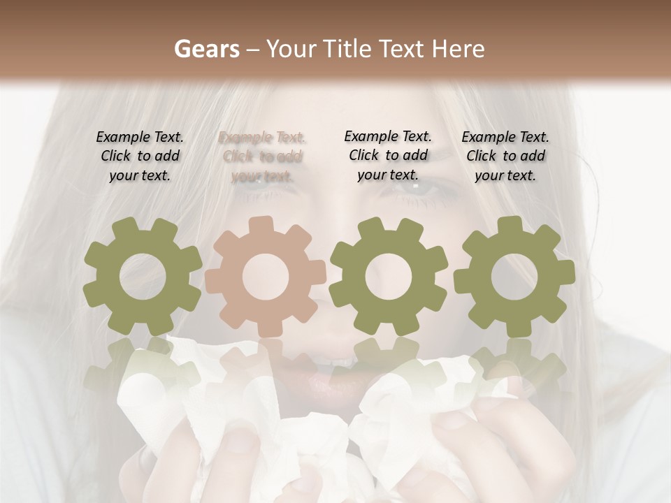 Sickness Bacteria Germs PowerPoint Template