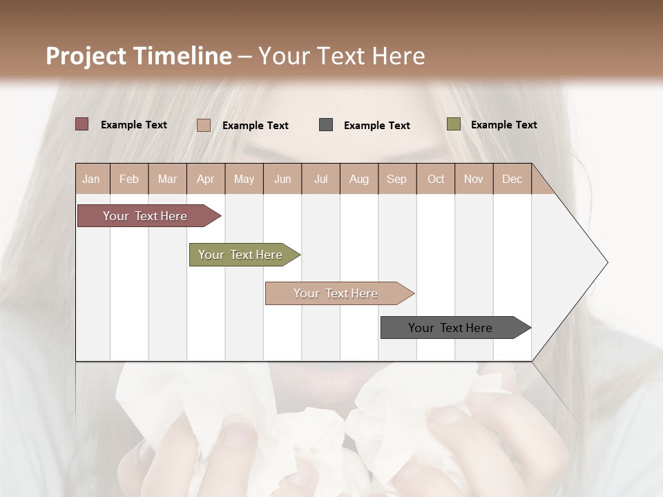 Sickness Bacteria Germs PowerPoint Template