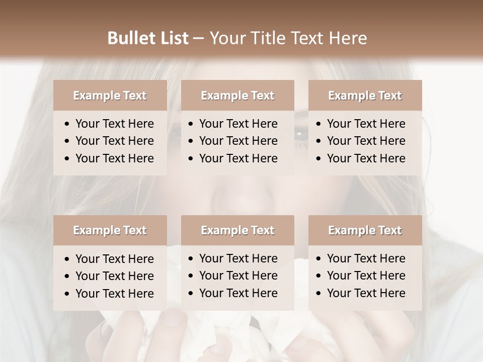 Sickness Bacteria Germs PowerPoint Template