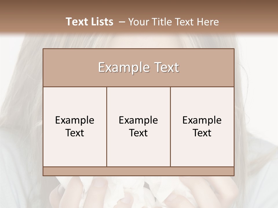 Sickness Bacteria Germs PowerPoint Template