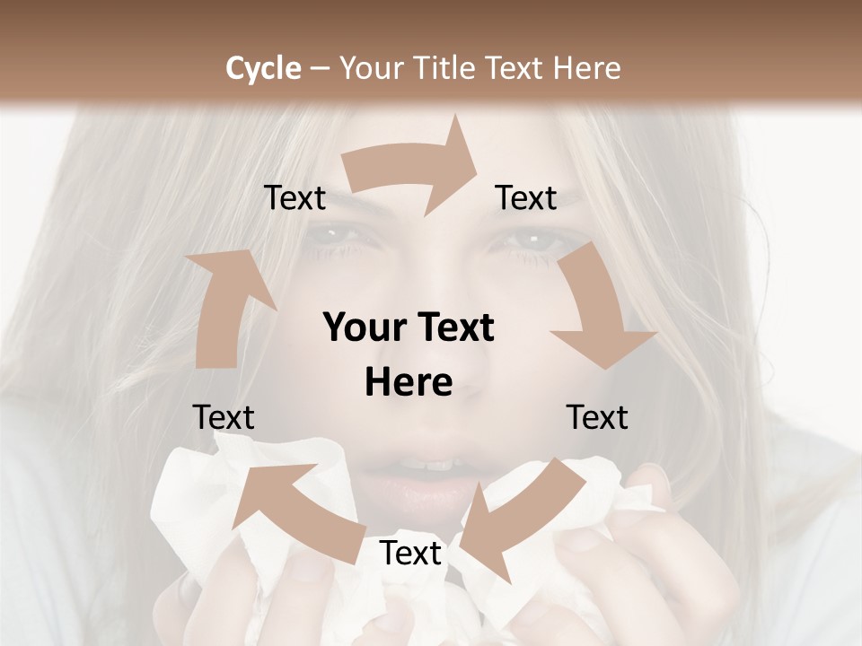 Sickness Bacteria Germs PowerPoint Template
