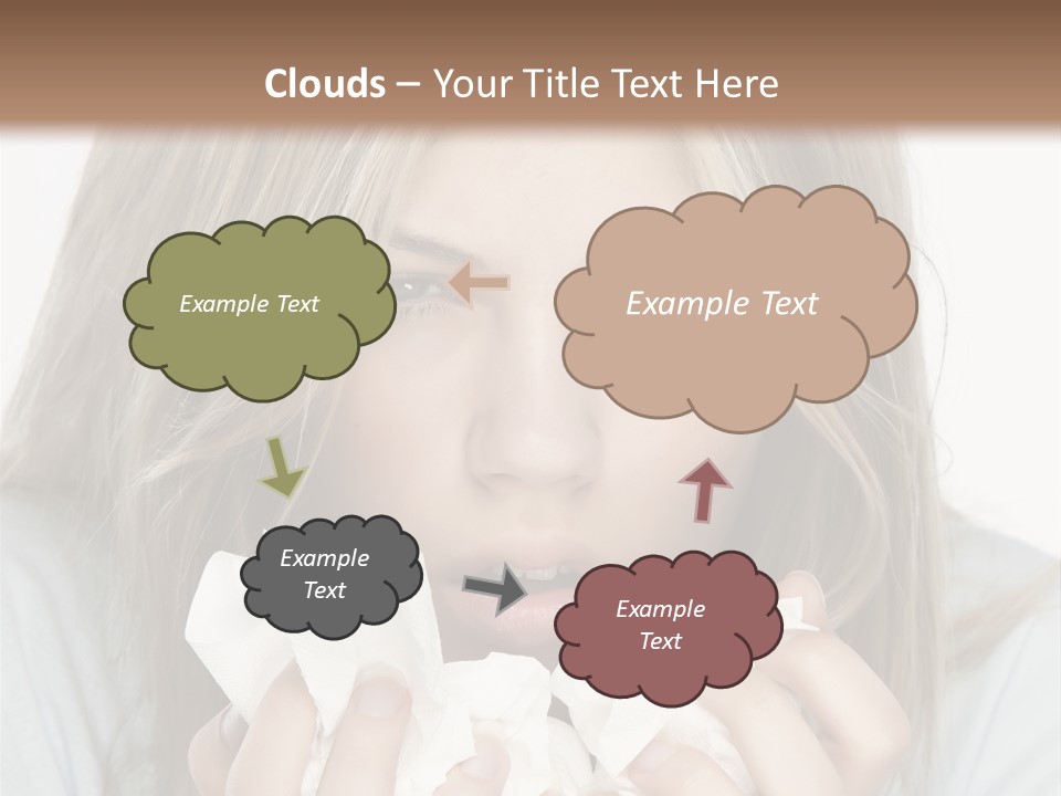 Sickness Bacteria Germs PowerPoint Template