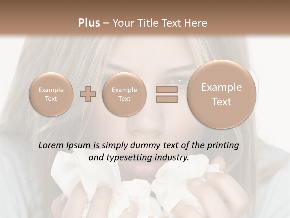 Sickness Bacteria Germs PowerPoint Template