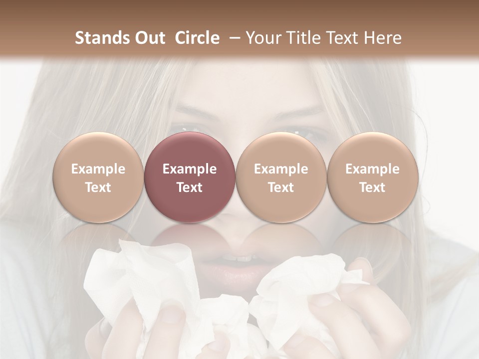 Sickness Bacteria Germs PowerPoint Template