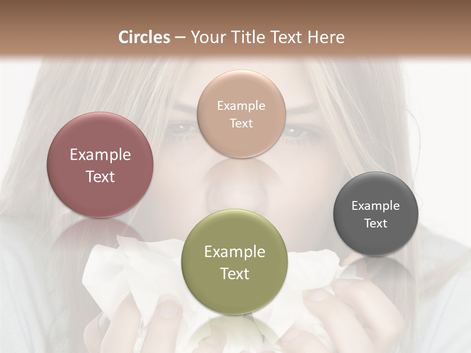 Sickness Bacteria Germs PowerPoint Template