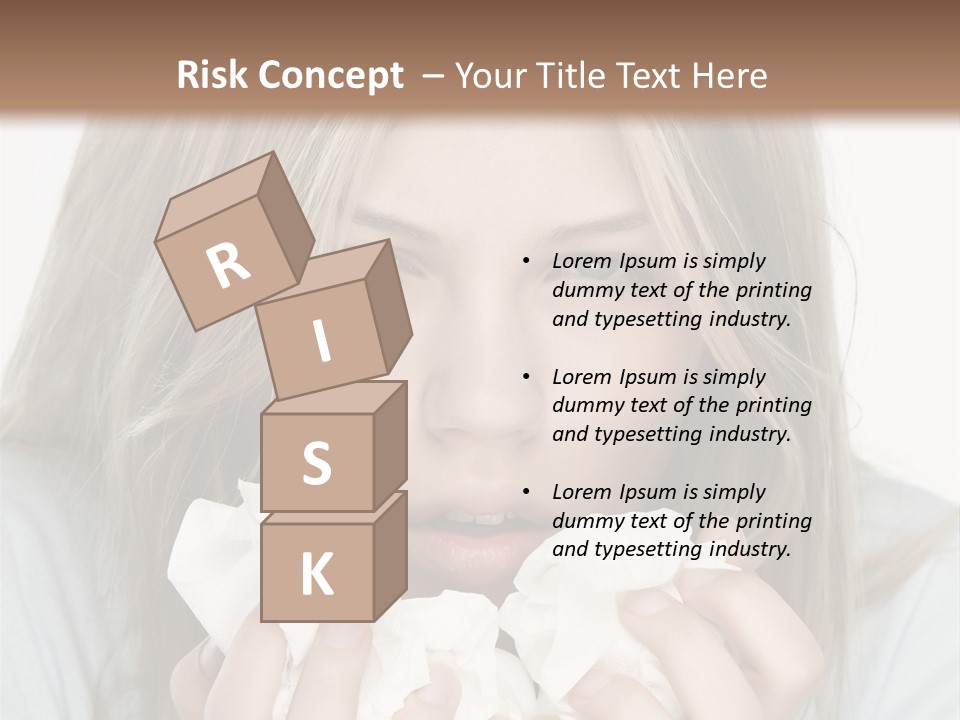 Sickness Bacteria Germs PowerPoint Template