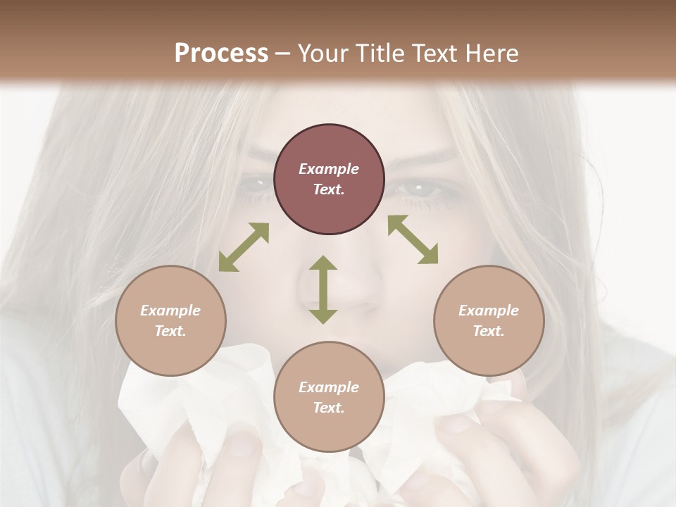 Sickness Bacteria Germs PowerPoint Template