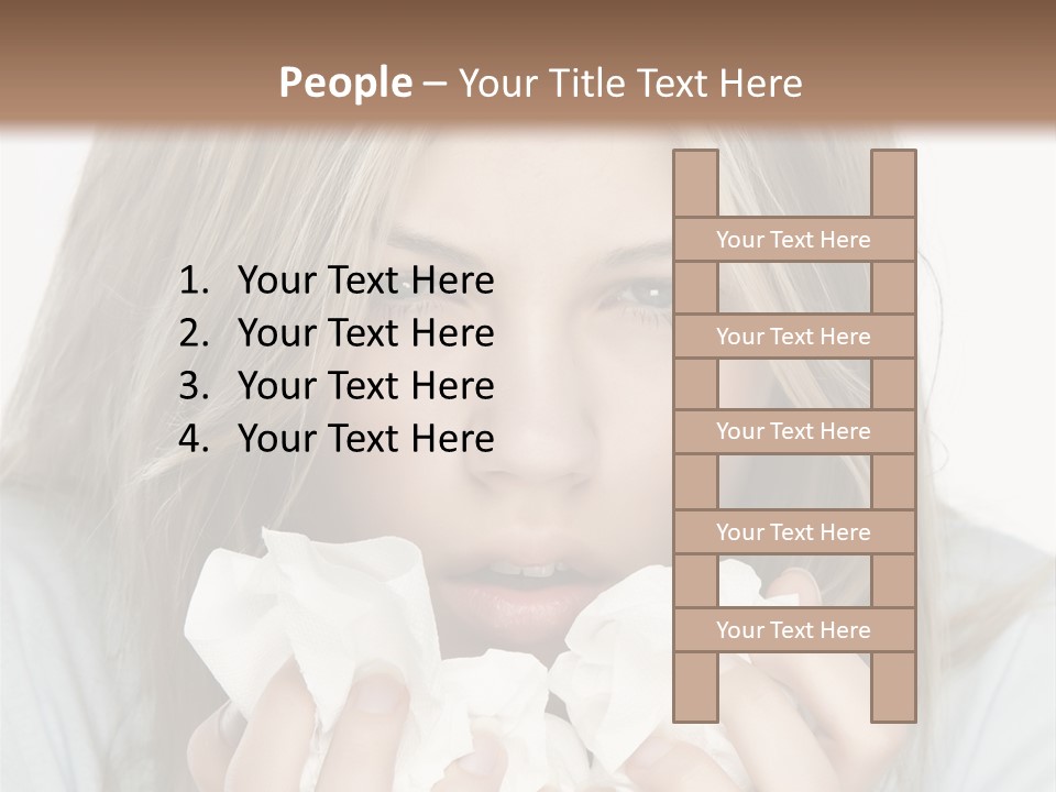 Sickness Bacteria Germs PowerPoint Template