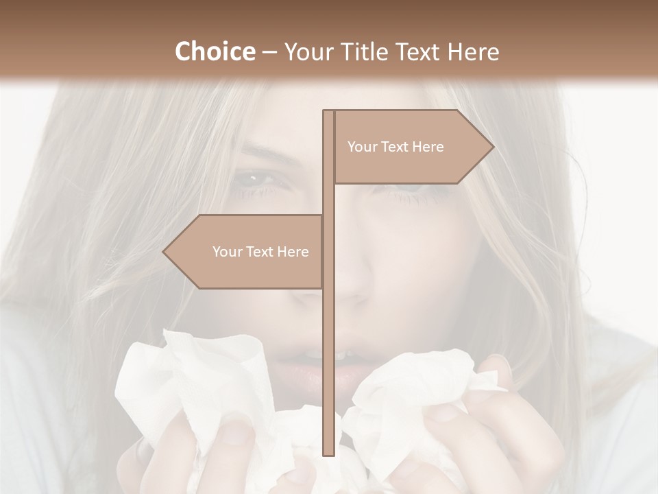 Sickness Bacteria Germs PowerPoint Template