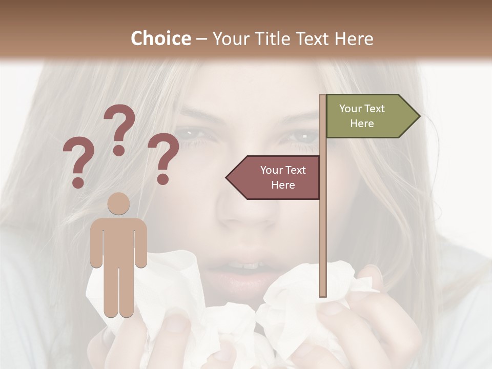 Sickness Bacteria Germs PowerPoint Template