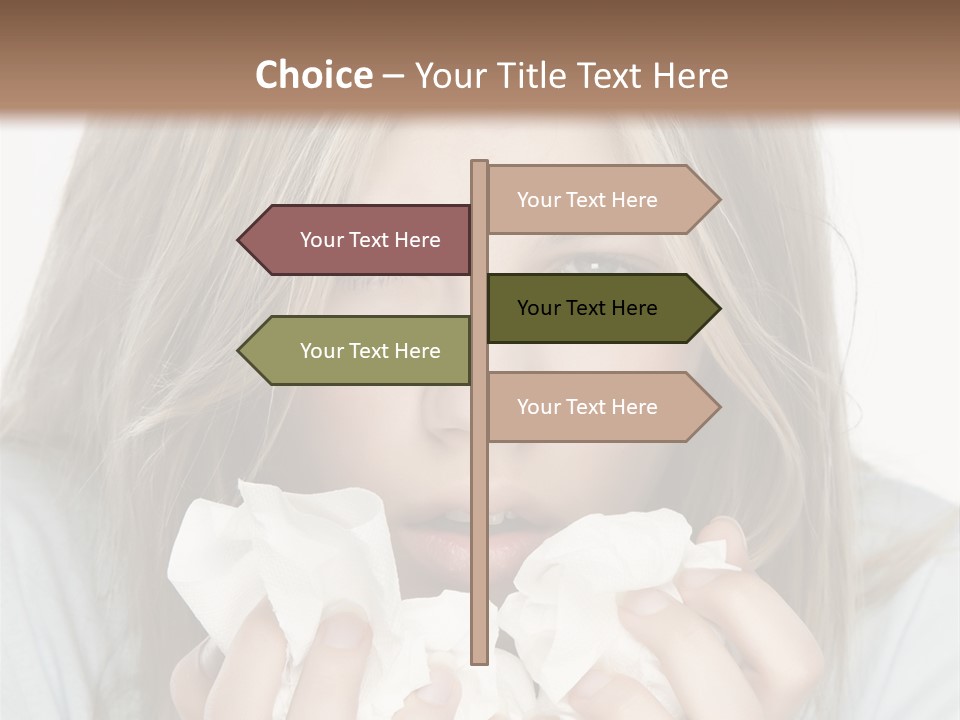 Sickness Bacteria Germs PowerPoint Template