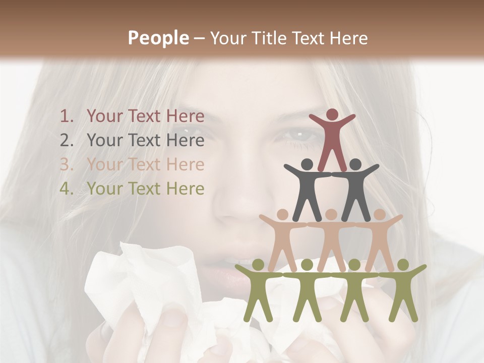 Sickness Bacteria Germs PowerPoint Template