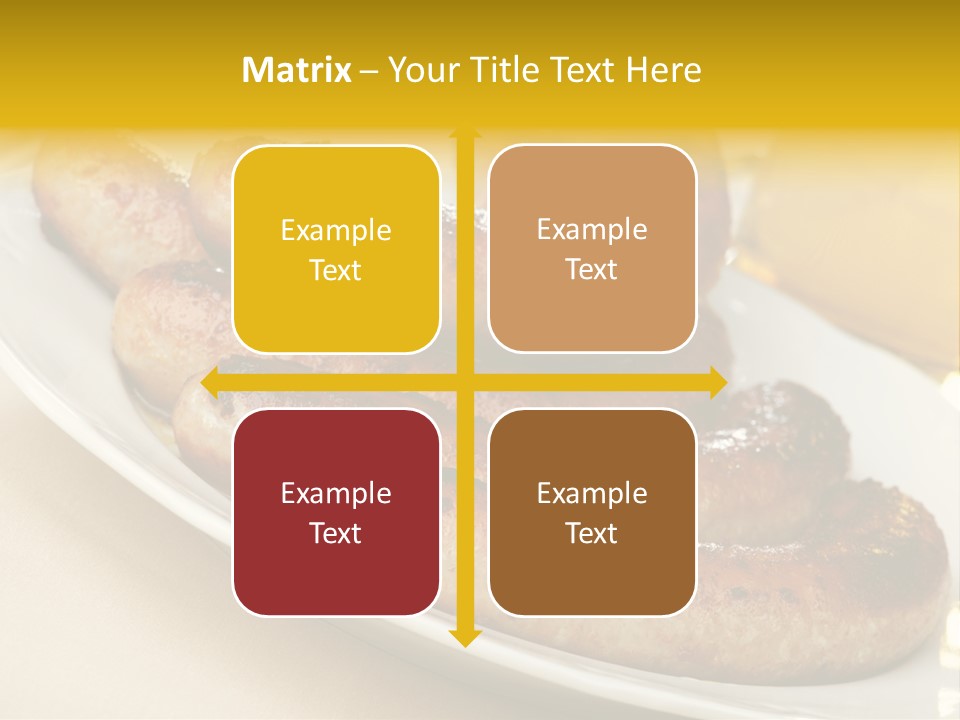 Meat October Roast PowerPoint Template