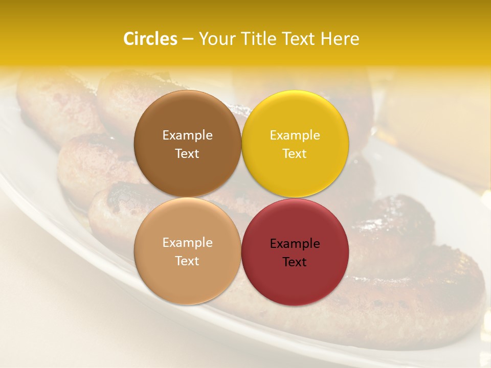 Meat October Roast PowerPoint Template