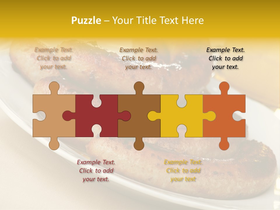 Meat October Roast PowerPoint Template