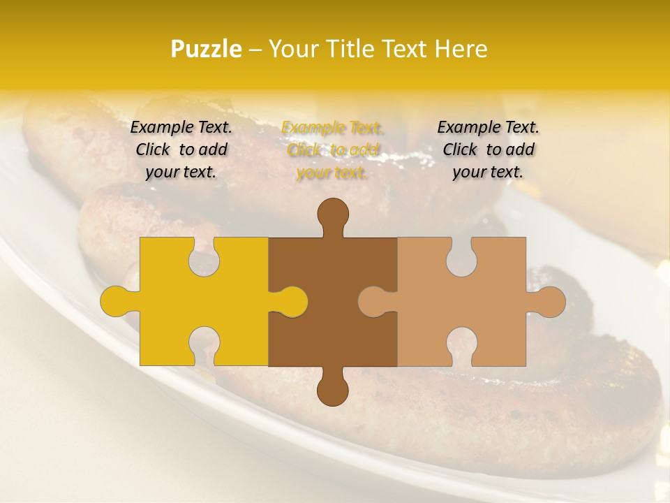 Meat October Roast PowerPoint Template