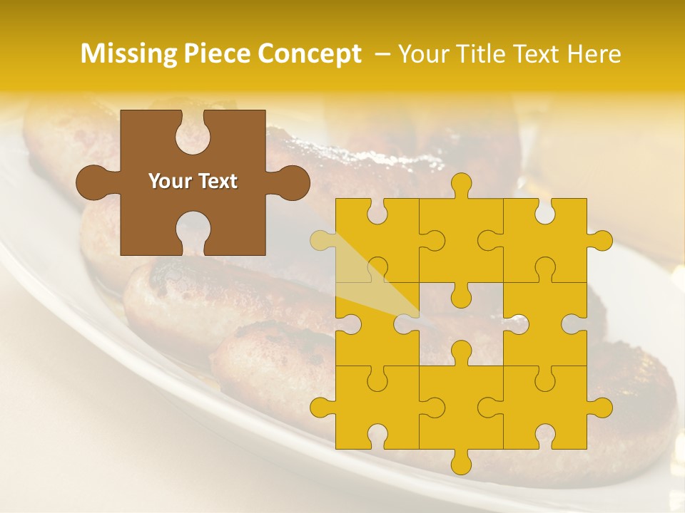 Meat October Roast PowerPoint Template