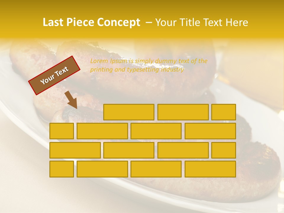 Meat October Roast PowerPoint Template