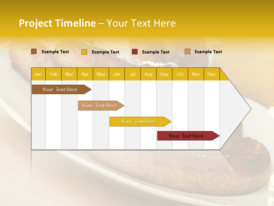 Meat October Roast PowerPoint Template