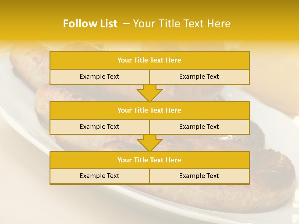 Meat October Roast PowerPoint Template