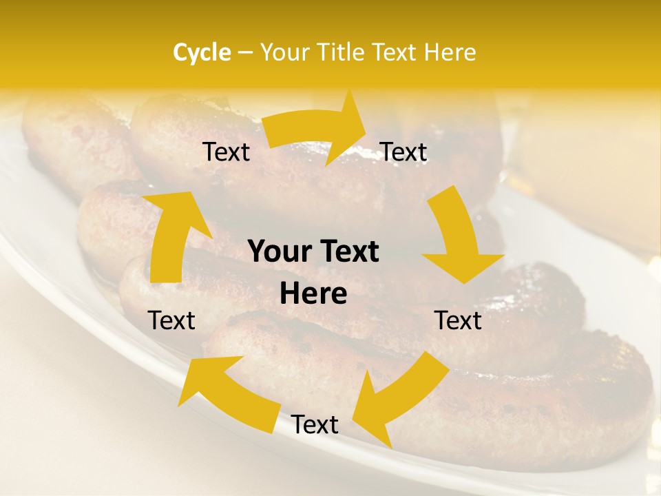 Meat October Roast PowerPoint Template