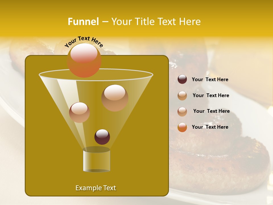 Meat October Roast PowerPoint Template