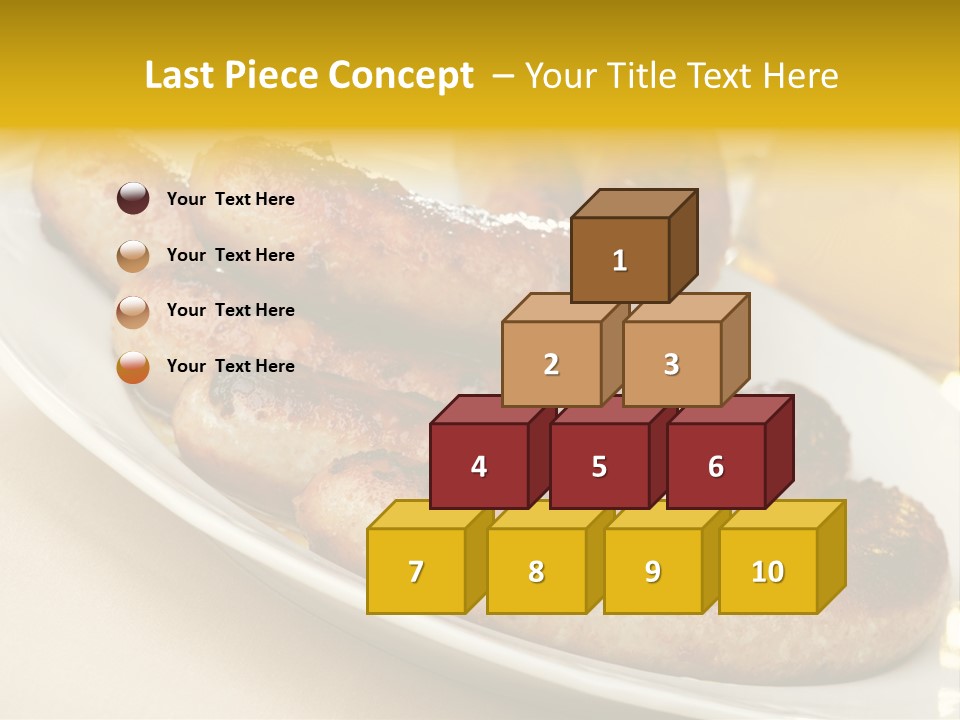 Meat October Roast PowerPoint Template