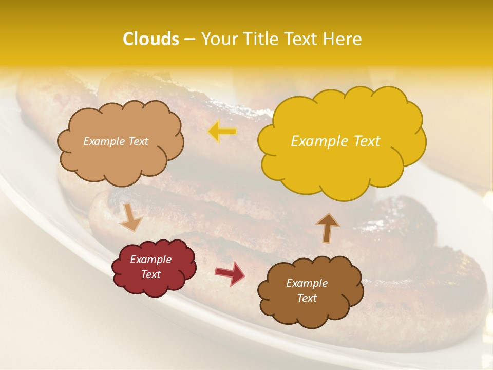 Meat October Roast PowerPoint Template
