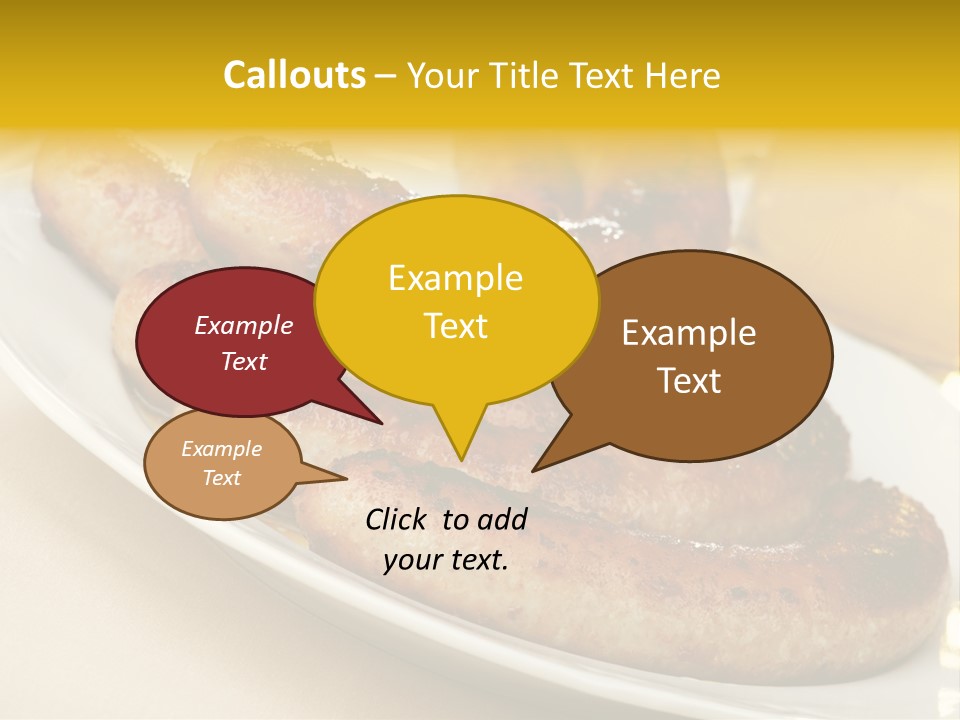 Meat October Roast PowerPoint Template
