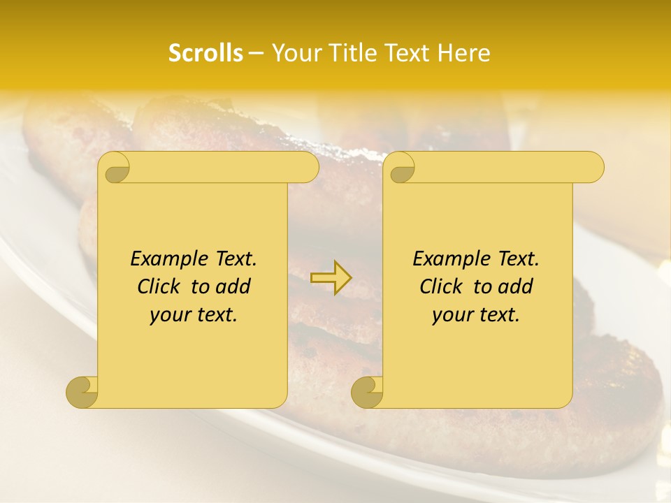Meat October Roast PowerPoint Template