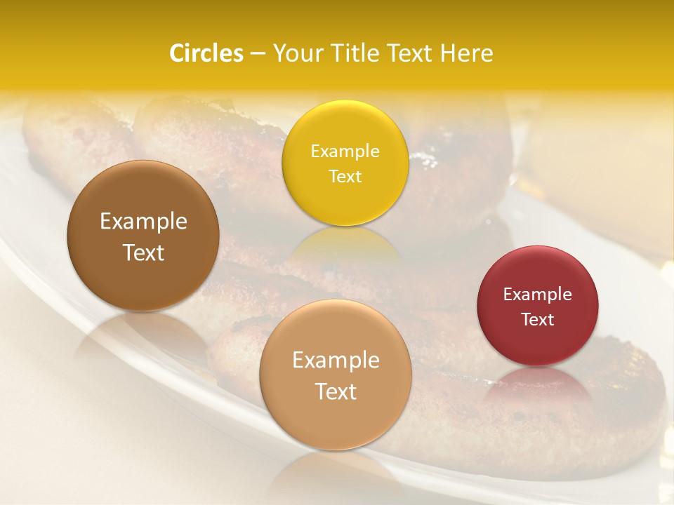 Meat October Roast PowerPoint Template