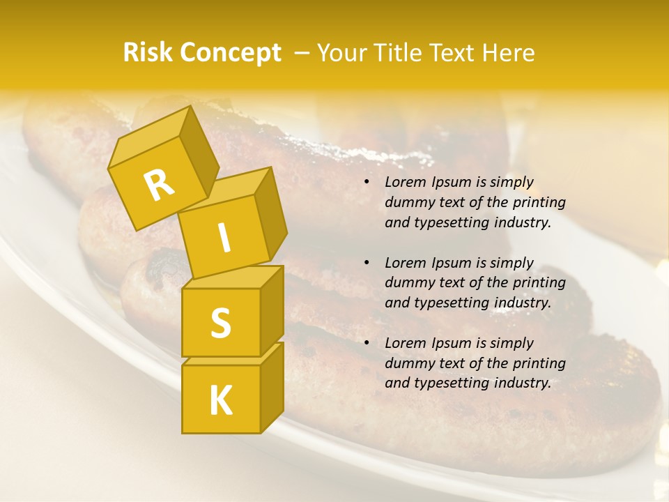 Meat October Roast PowerPoint Template