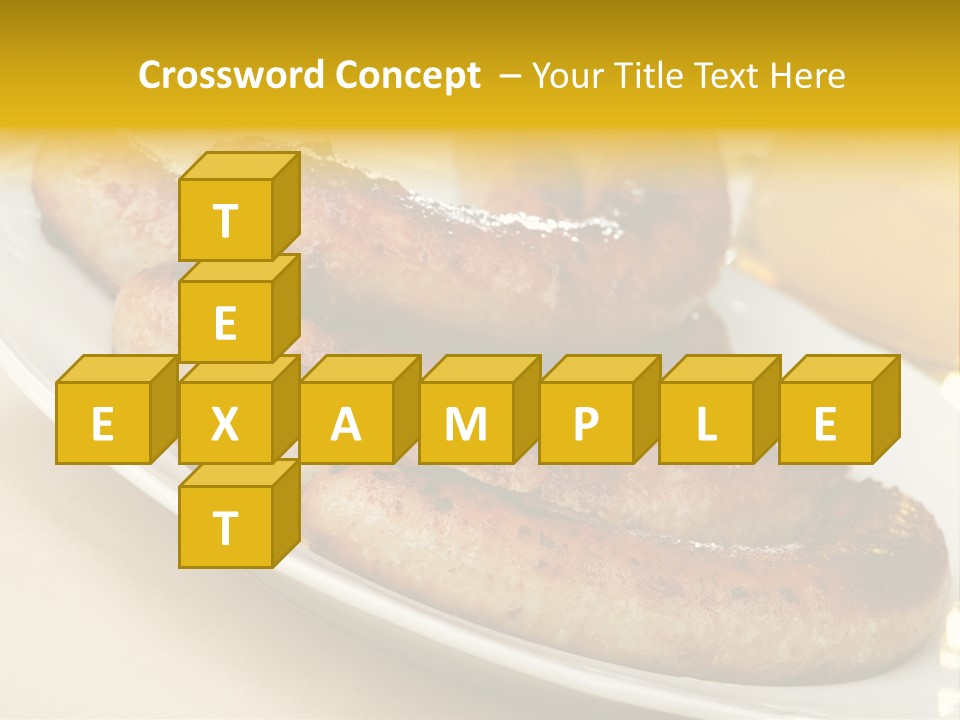 Meat October Roast PowerPoint Template