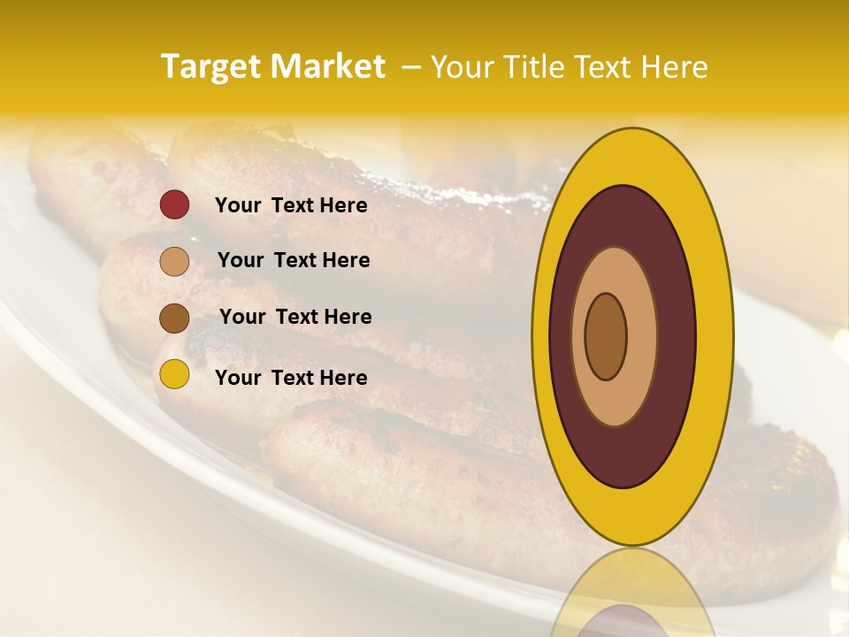 Meat October Roast PowerPoint Template