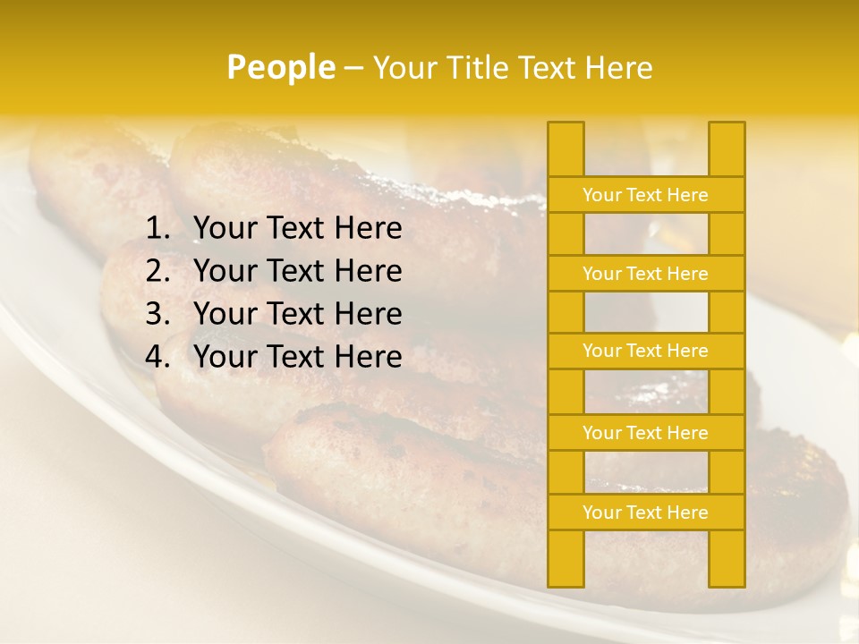 Meat October Roast PowerPoint Template