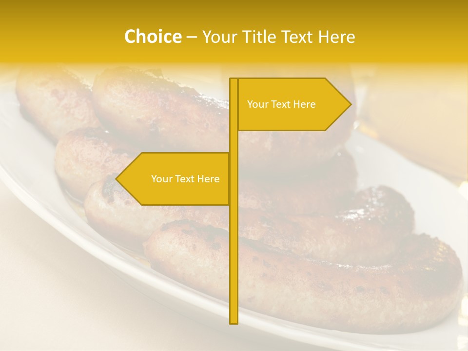 Meat October Roast PowerPoint Template