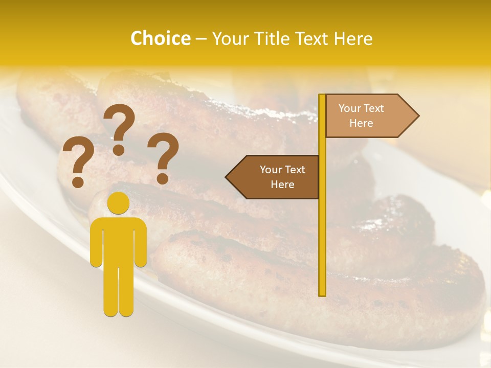 Meat October Roast PowerPoint Template