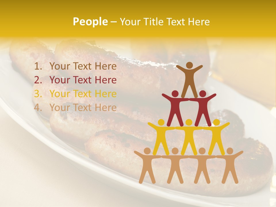 Meat October Roast PowerPoint Template