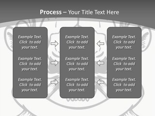 Crossbones Cross Vinylcutting PowerPoint Template