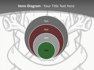 Crossbones Cross Vinylcutting PowerPoint Template