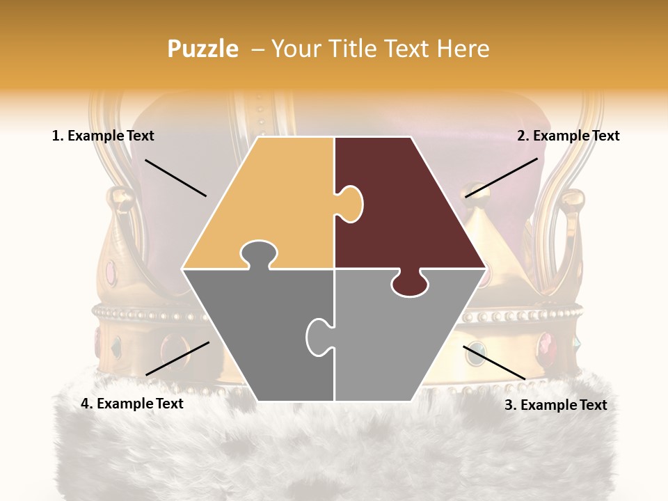 Crown Regal Coronation PowerPoint Template