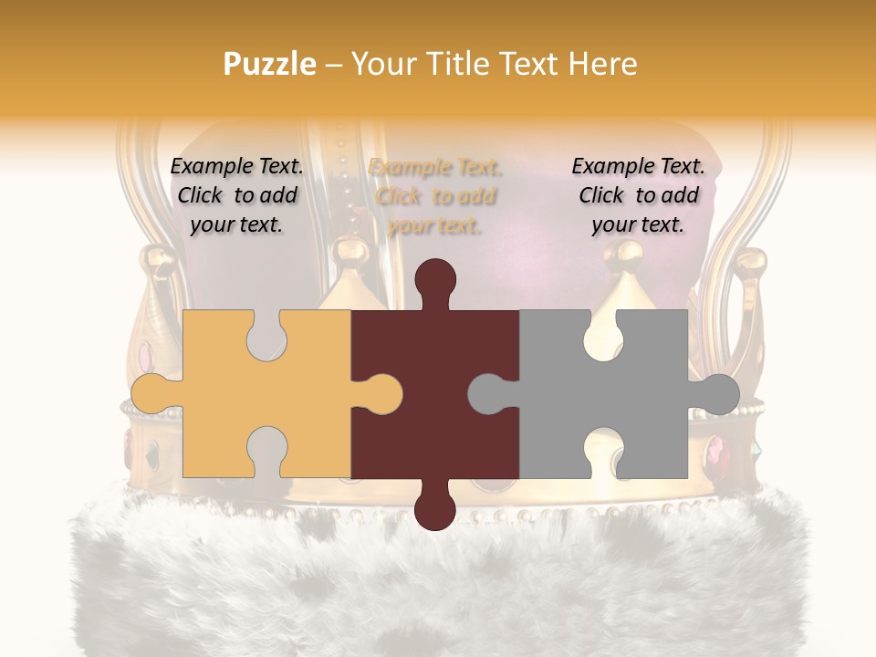 Crown Regal Coronation PowerPoint Template