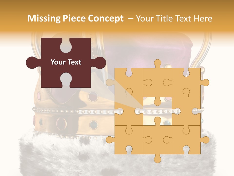 Crown Regal Coronation PowerPoint Template