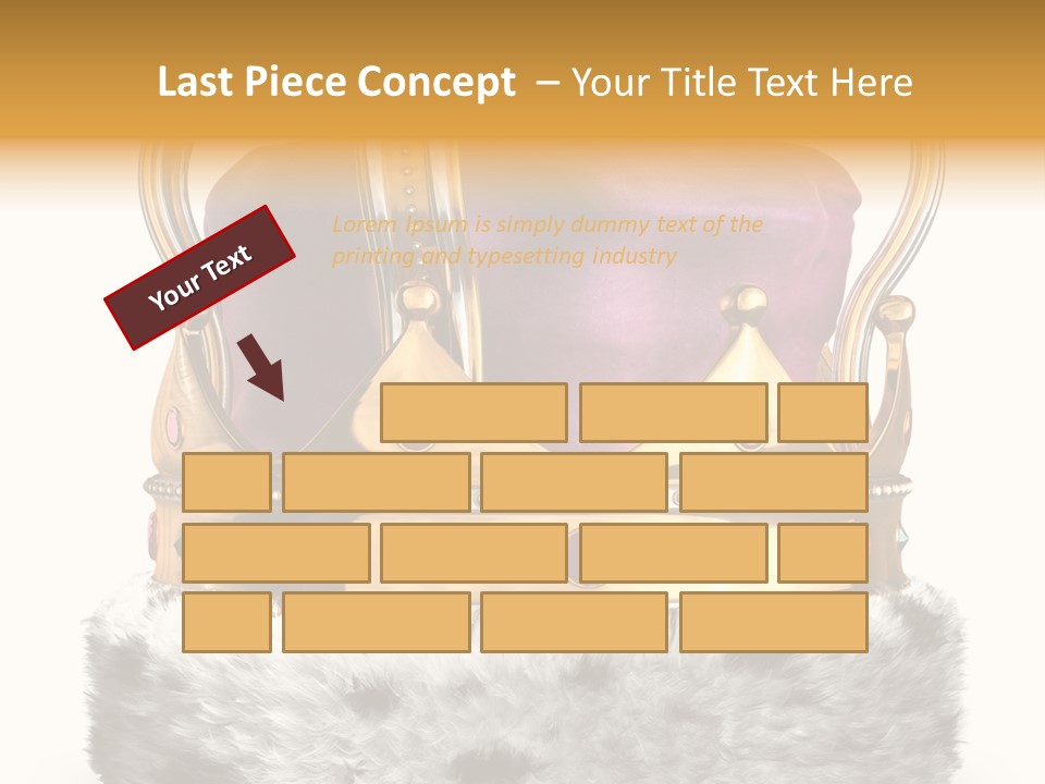 Crown Regal Coronation PowerPoint Template