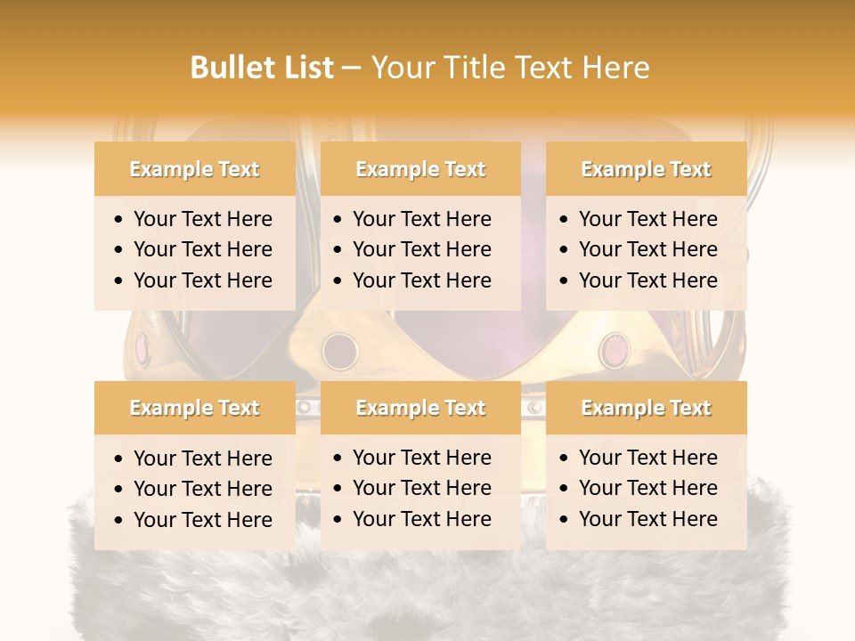 Crown Regal Coronation PowerPoint Template