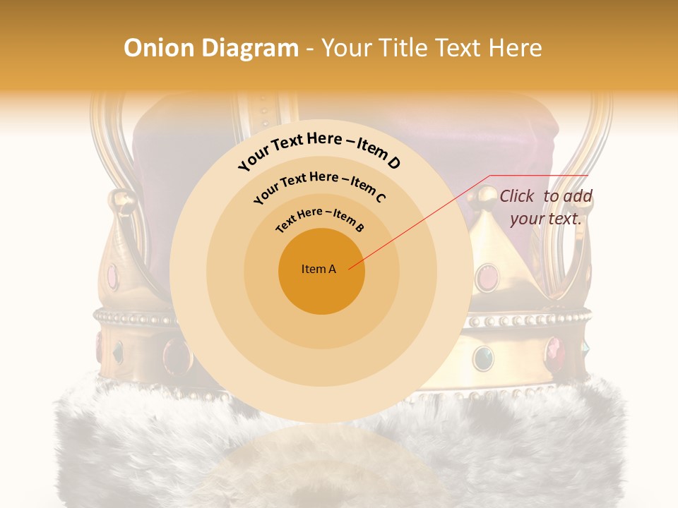 Crown Regal Coronation PowerPoint Template