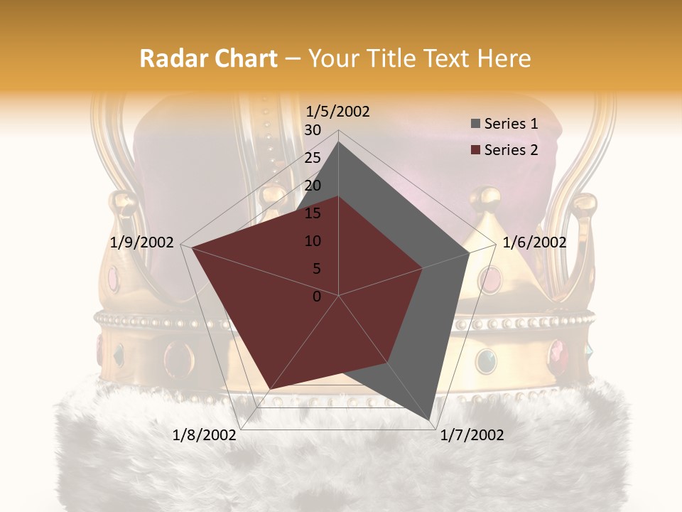 Crown Regal Coronation PowerPoint Template