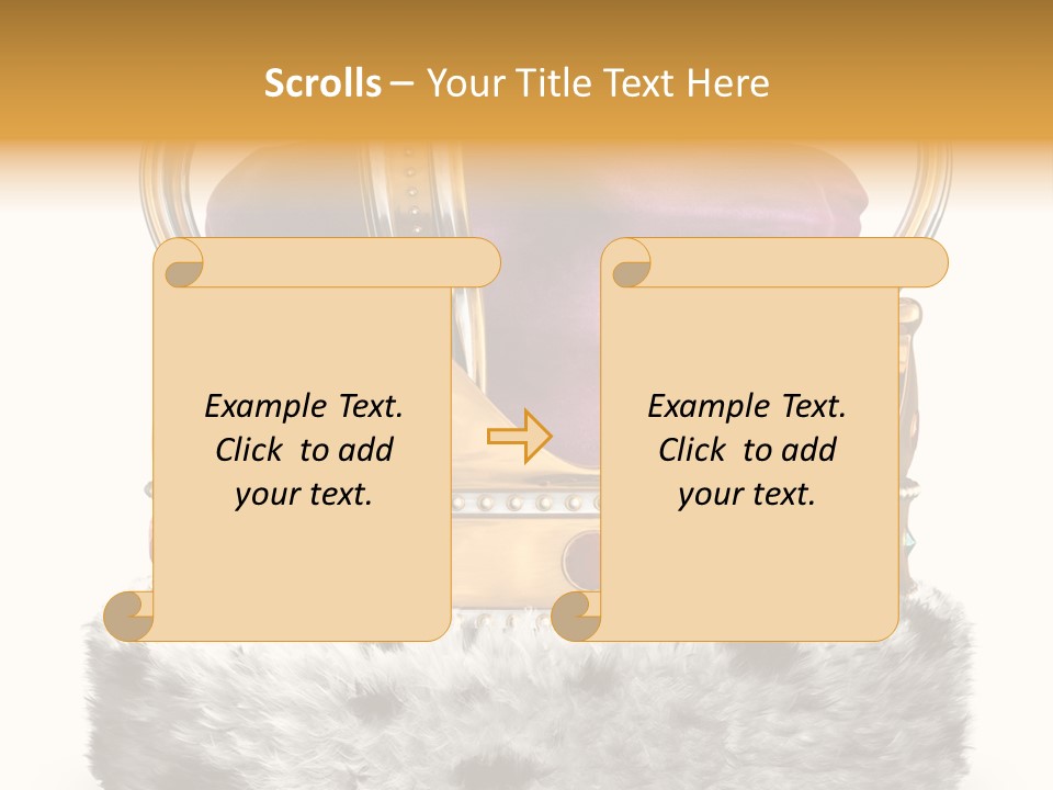 Crown Regal Coronation PowerPoint Template