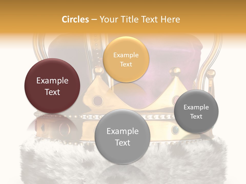 Crown Regal Coronation PowerPoint Template