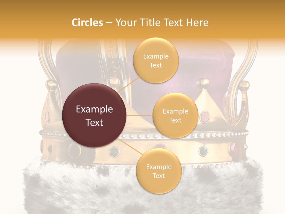 Crown Regal Coronation PowerPoint Template